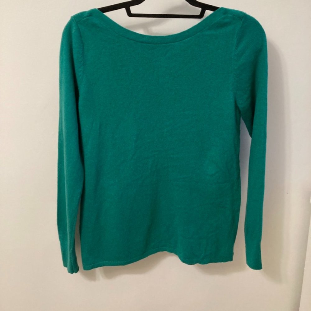 Banana Republic Green Wool Sweater Size S